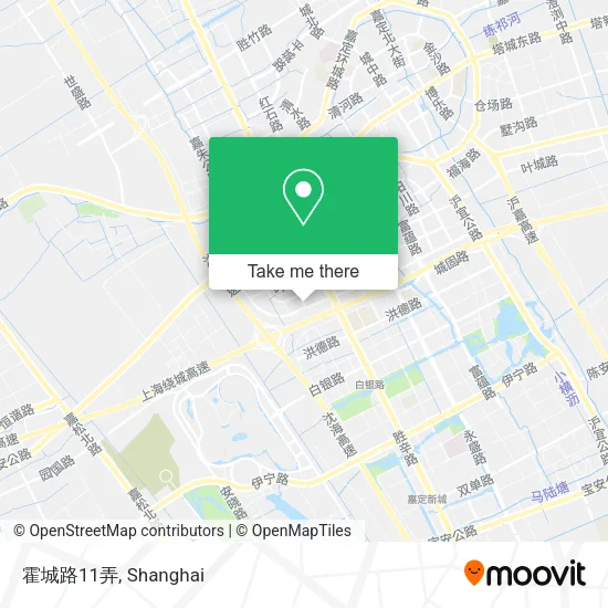 霍城路11弄 map