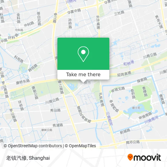 老镇汽修 map