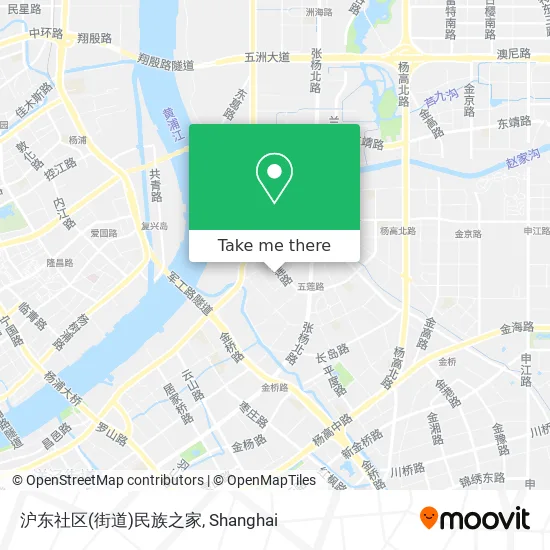 沪东社区(街道)民族之家 map