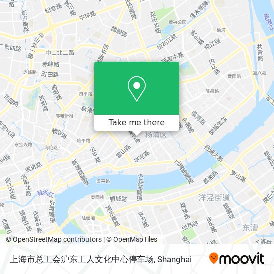 上海市总工会沪东工人文化中心停车场 map