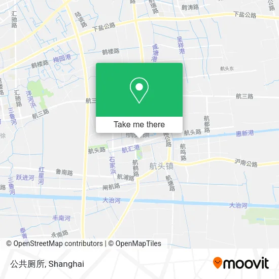 公共厕所 map