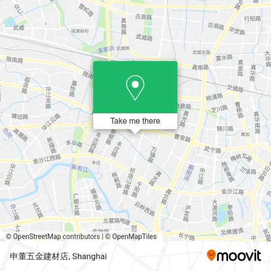 申董五金建材店 map