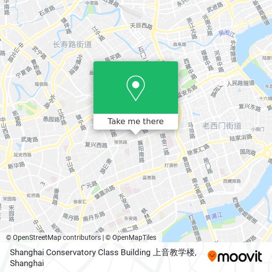 Shanghai Conservatory Class Building 上音教学楼 map