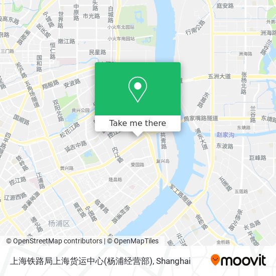 上海铁路局上海货运中心(杨浦经营部) map