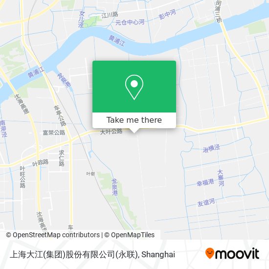 上海大江(集团)股份有限公司(永联) map