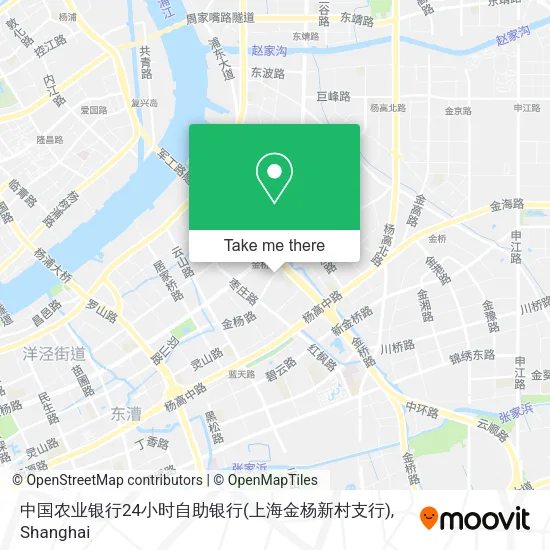 中国农业银行24小时自助银行(上海金杨新村支行) map