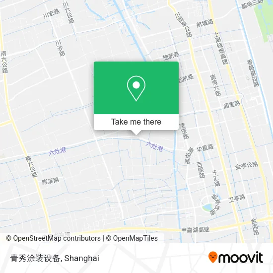 青秀涂装设备 map