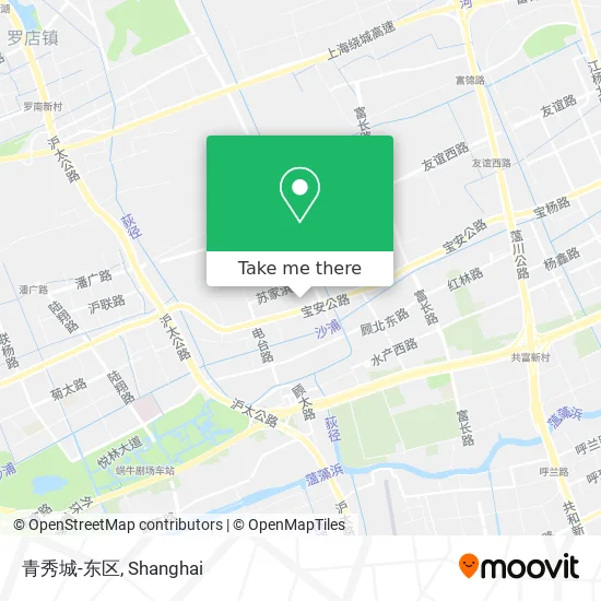 青秀城-东区 map