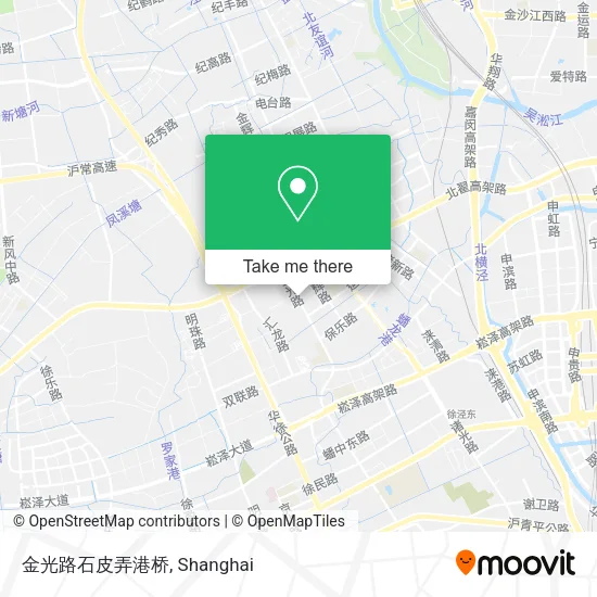金光路石皮弄港桥 map