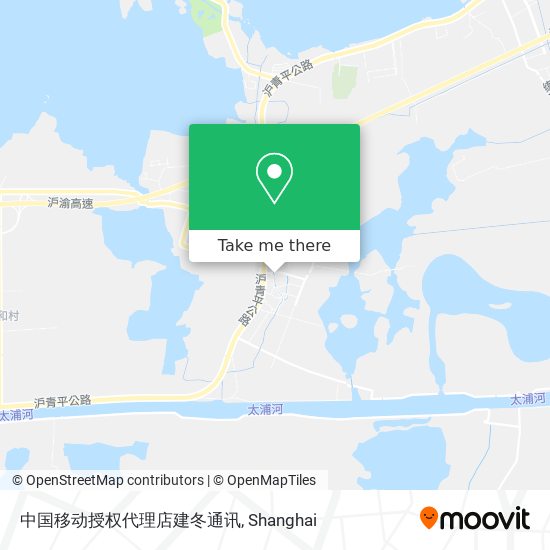 中国移动授权代理店建冬通讯 map