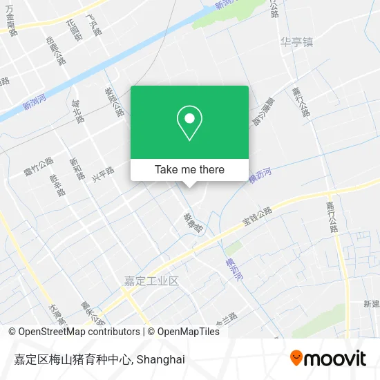 嘉定区梅山猪育种中心 map