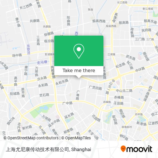 上海尤尼康传动技术有限公司 map