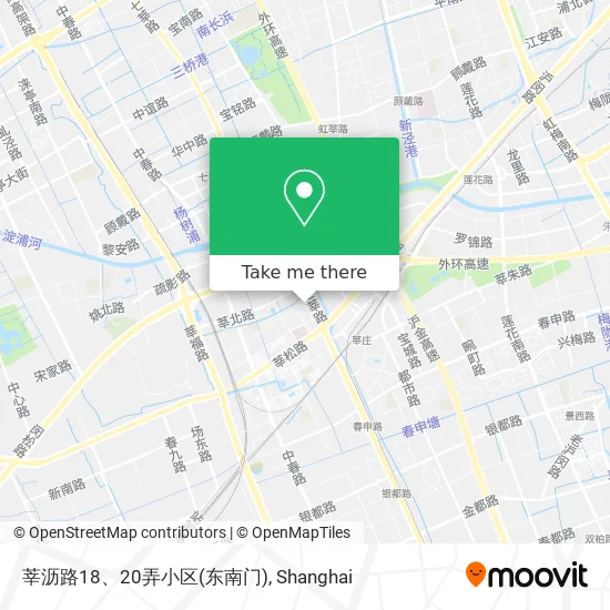 莘沥路18、20弄小区(东南门) map