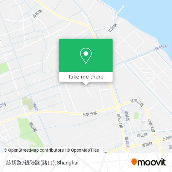 练祈路/钱陆路(路口) map