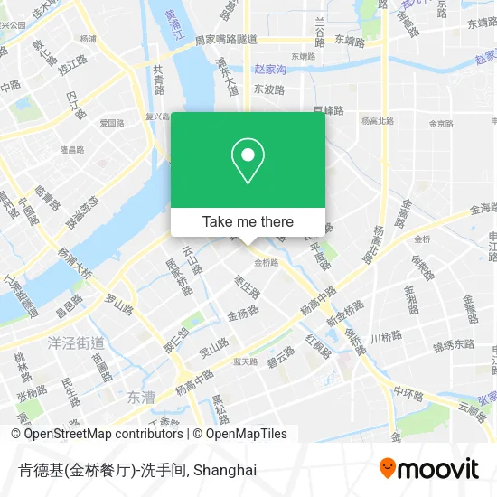 肯德基(金桥餐厅)-洗手间 map