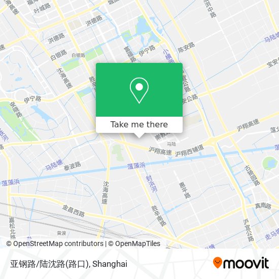 亚钢路/陆沈路(路口) map