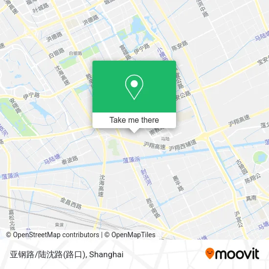 亚钢路/陆沈路(路口) map