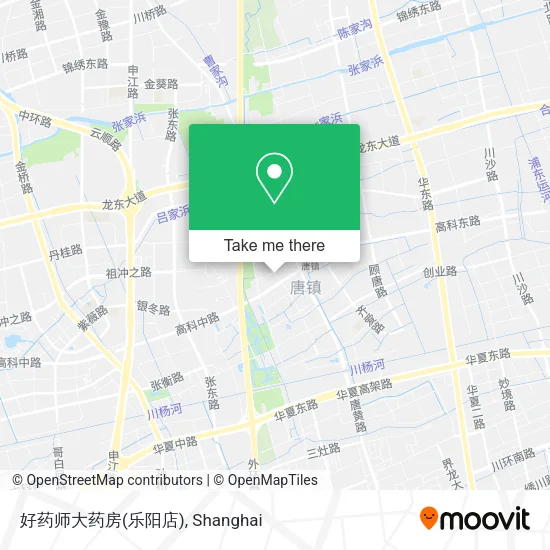 好药师大药房(乐阳店) map