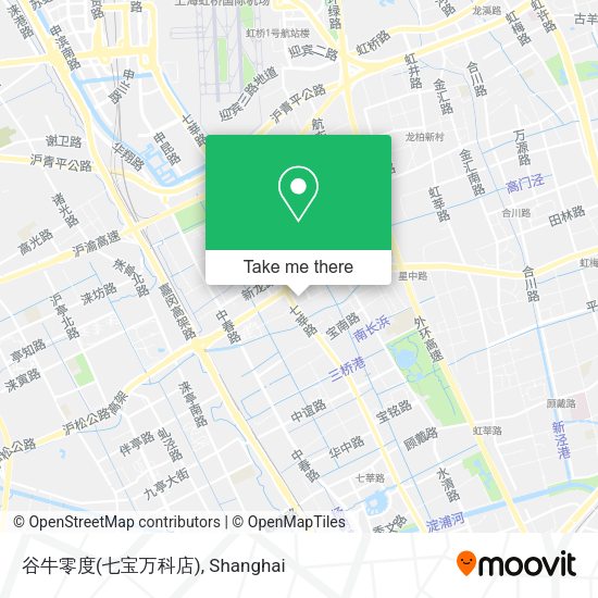 谷牛零度(七宝万科店) map