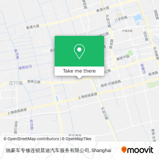 驰豪车专修连锁晨迪汽车服务有限公司 map