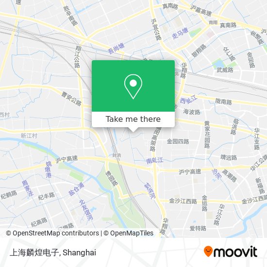 上海麟煌电子 map