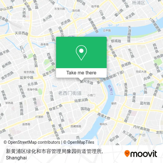 新黄浦区绿化和市容管理局豫园街道管理所 map