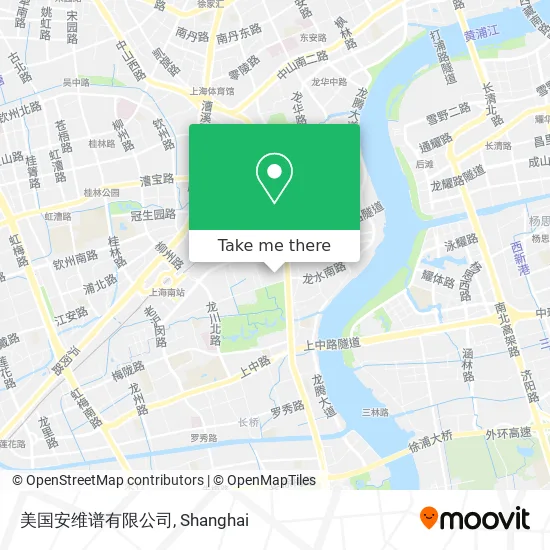 美国安维谱有限公司 map