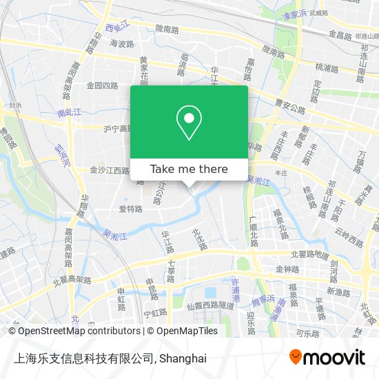 上海乐支信息科技有限公司 map