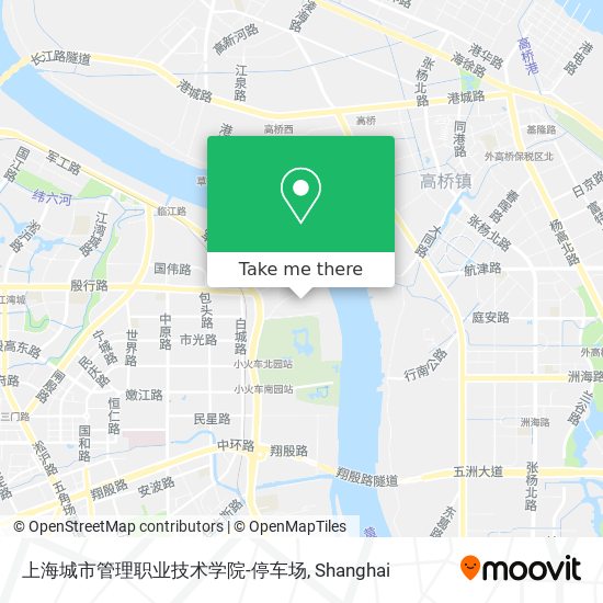 上海城市管理职业技术学院-停车场 map
