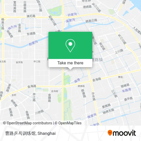 曹路乒乓训练馆 map