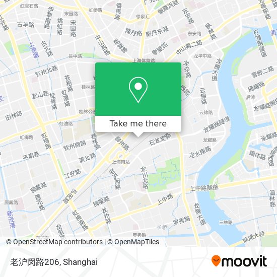 老沪闵路206 map