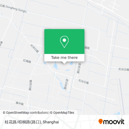 桂花路/棕榈路(路口) map