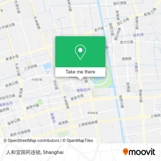 人和堂国药连锁 map