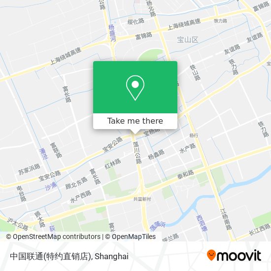 中国联通(特约直销店) map