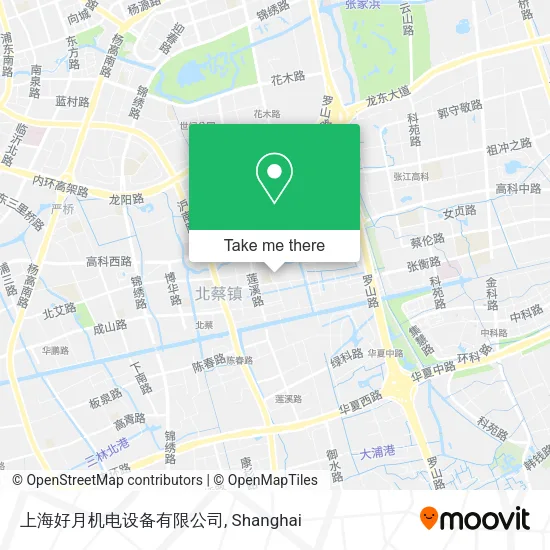上海好月机电设备有限公司 map