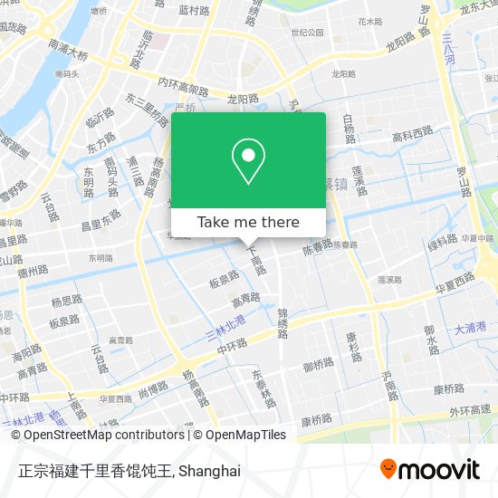 正宗福建千里香馄饨王 map