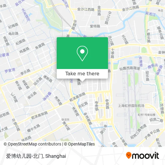 爱博幼儿园-北门 map