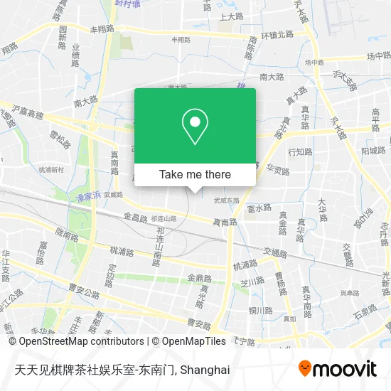 天天见棋牌茶社娱乐室-东南门 map