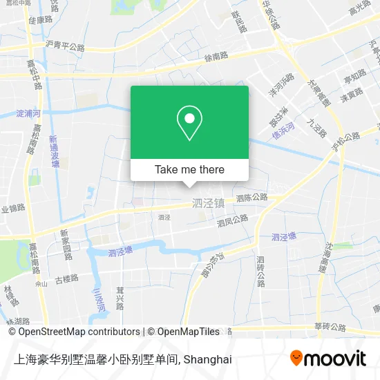 上海豪华别墅温馨小卧别墅单间 map