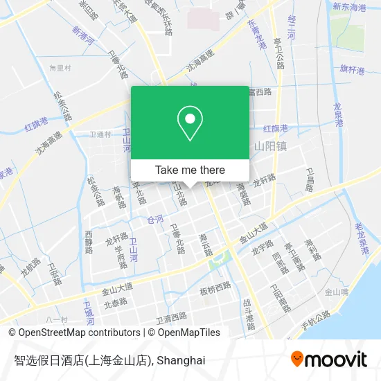 智选假日酒店(上海金山店) map