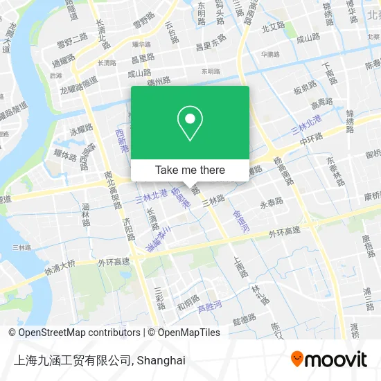 上海九涵工贸有限公司 map