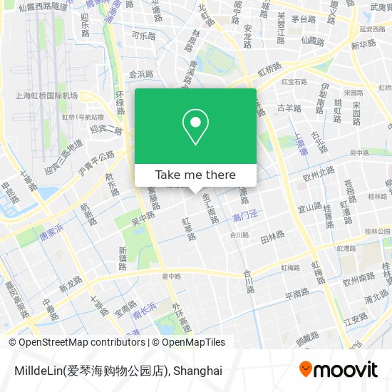 MilldeLin(爱琴海购物公园店) map