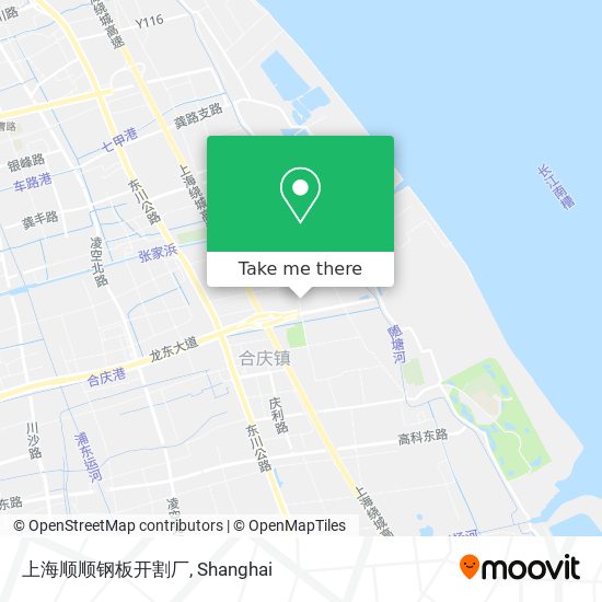 上海顺顺钢板开割厂 map
