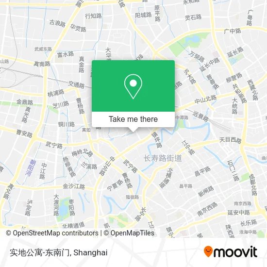实地公寓-东南门 map