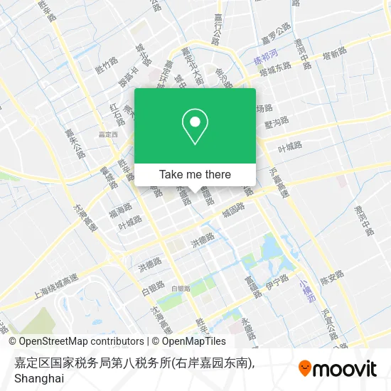嘉定区国家税务局第八税务所(右岸嘉园东南) map