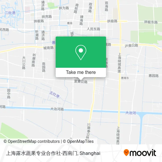 上海露水蔬果专业合作社-西南门 map