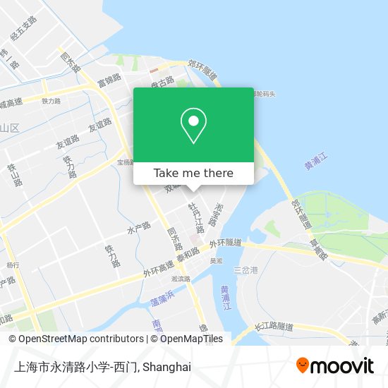 上海市永清路小学-西门 map