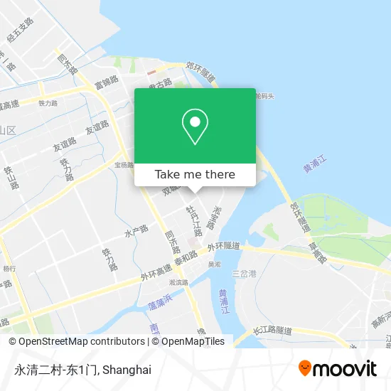 永清二村-东1门 map