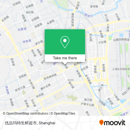 优品玛特生鲜超市 map