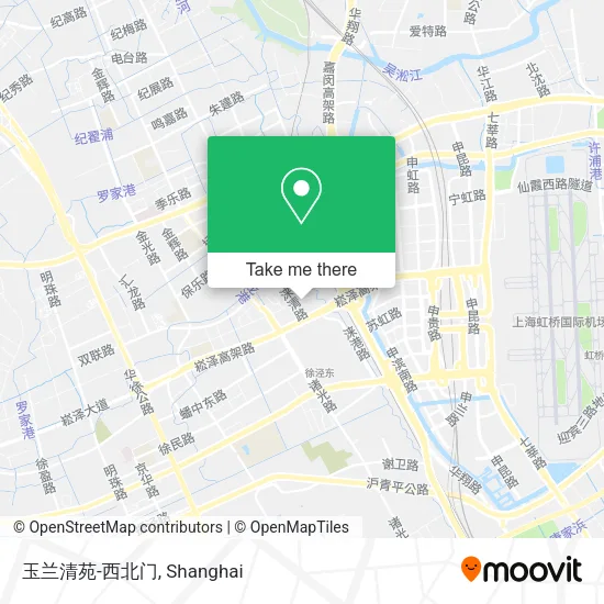 玉兰清苑-西北门 map